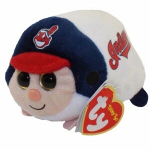 Ty Teeny Tys Plush - Navy Blue White Red Cleveland Mascot